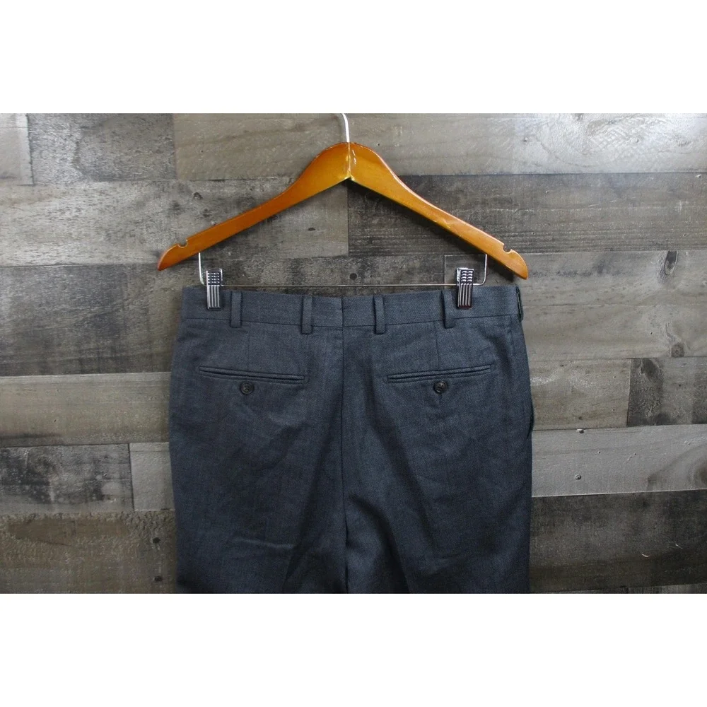 Suitsupply Brescia Pants Mens 32 Wool S130 Flat Front Dress Trousers Classic